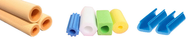 EPE Foam Tube Rod Profiles