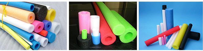 EPE Foam Tube Rod Profiles
