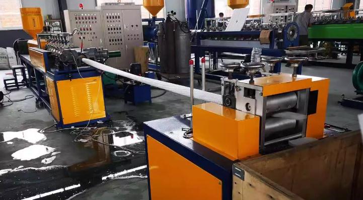 خط بثق شبكة رغوة الفاكهة epe