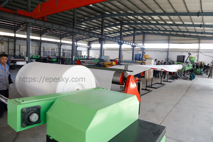 آلة رغوة epe (آلة رغوة البولي إيثيلين) آلة رغوة epe (آلة رغوة البولي إيثيلين)