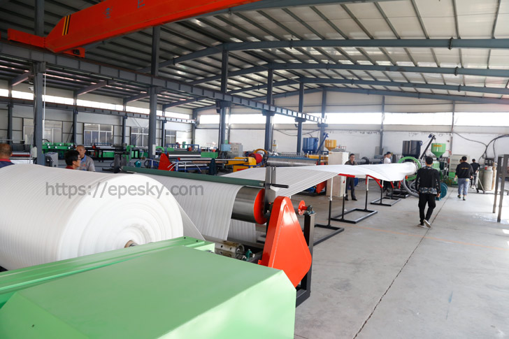 آلة رغوة EPE آلة رغوة EPE