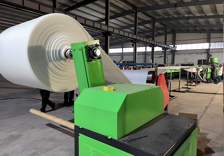 Model 135 EPE sheet extruding line Model 135 EPE sheet extruding line