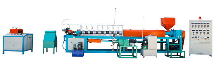 55-Type EPE Foaming Machine For Foam Fruit Net & Small-dia pipes 55-Type EPE Foaming Machine For Foam Fruit Net & Small-dia pipes