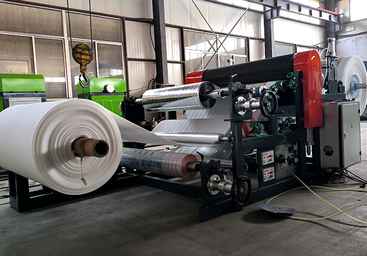 epe foam sheet double-side laminating machine epe foam sheet double-side laminating machine